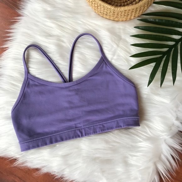 lululemon athletica Other - Lululemon Lilac Flow Y Bra IV 6